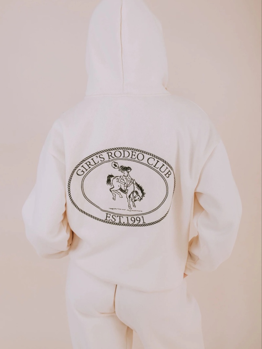 GIRL'S RODEO CLUB HOODIE - Size Medium - Great Condition! One Loved Babe